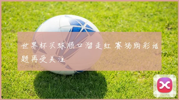 世界杯买球顺口溜走红 赛场购彩话题再受关注