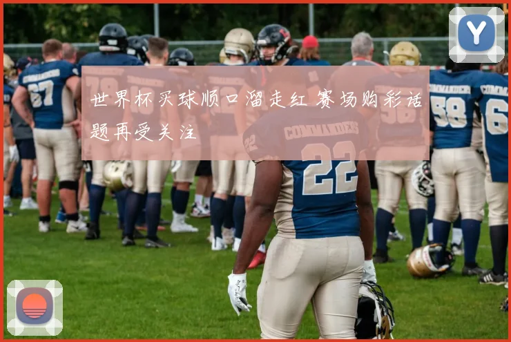 世界杯买球顺口溜走红 赛场购彩话题再受关注